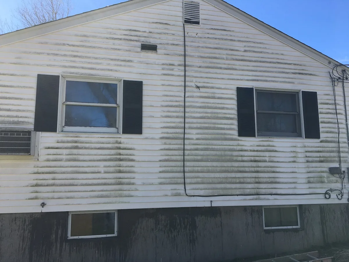 Before House Pressure Washing in Holden, MA — Pro Pressure Washing