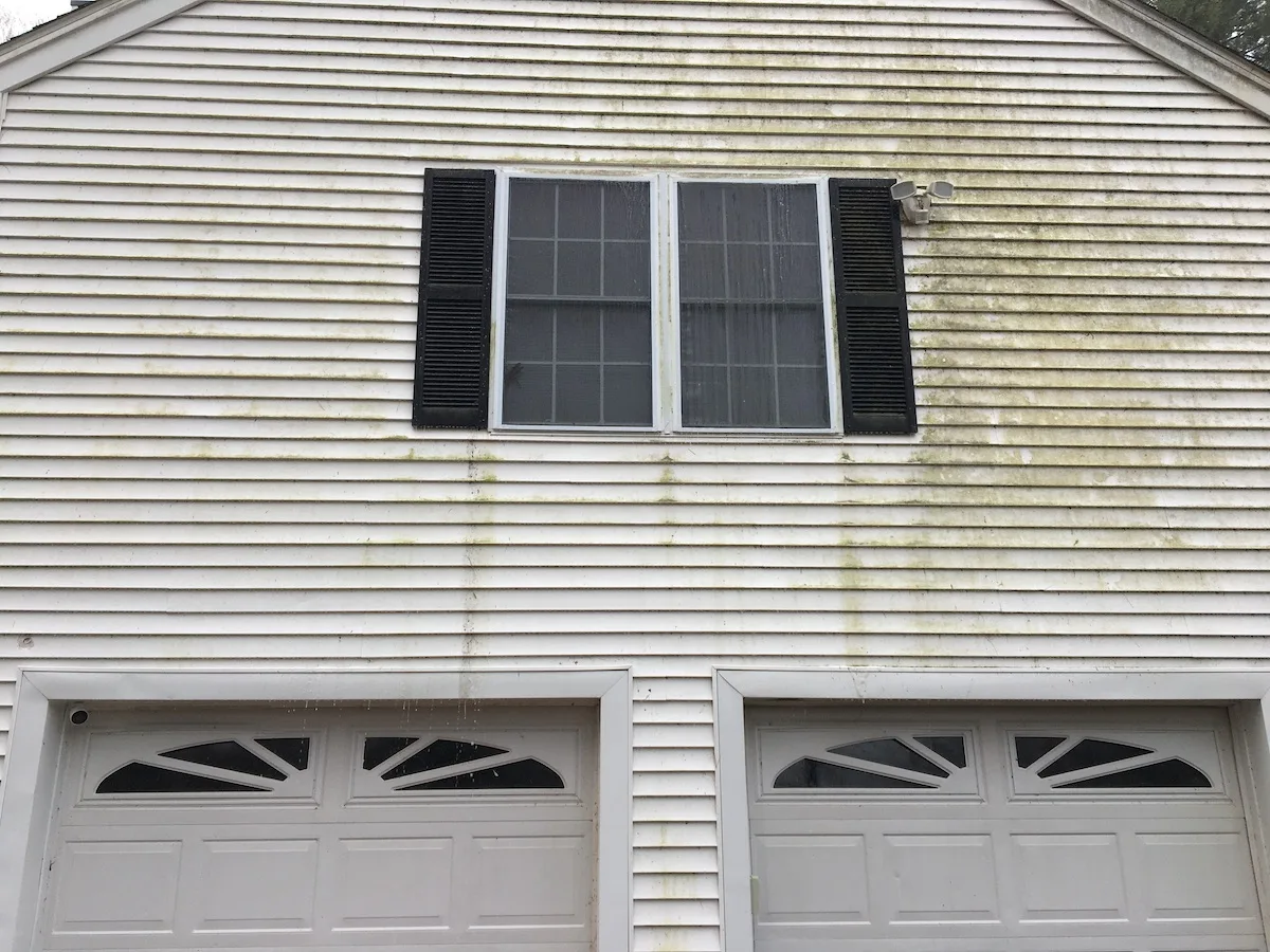 Before House Power Washing in Worcester County, MA — Pro Pressure Washing