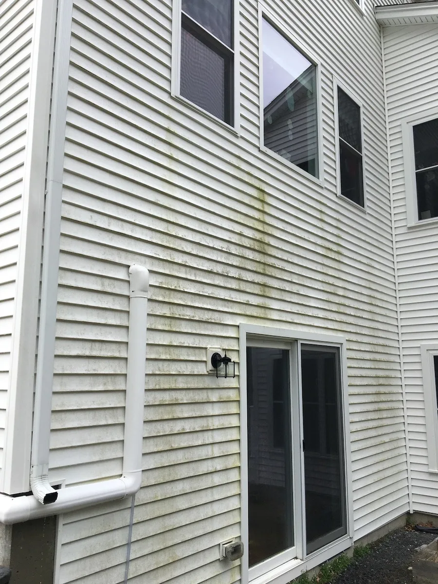 Before House Pressure Washing in Sterling, MA — Pro Pressure Washing