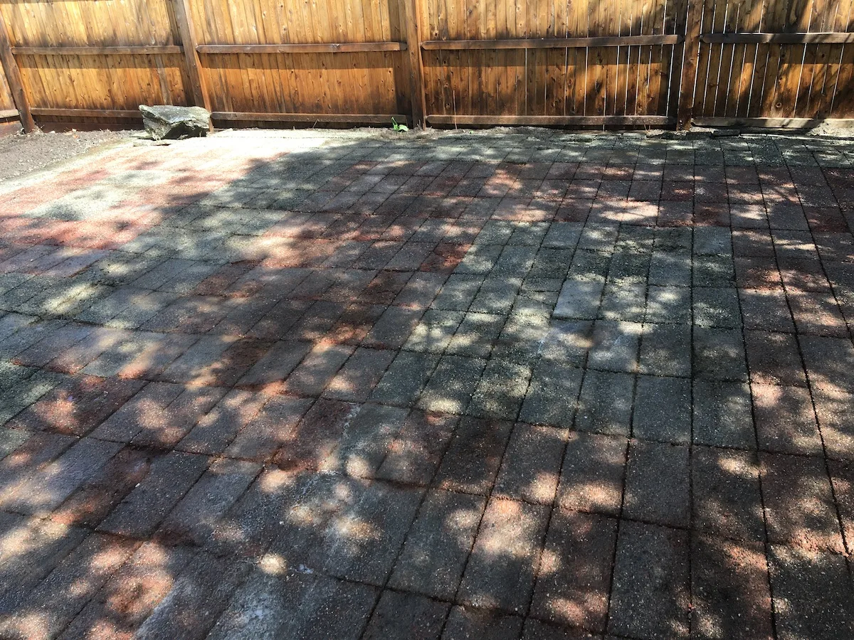 After Patio Moss Removal in Worcester, MA — Pro Pressure Washing