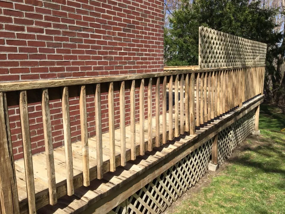 After Deck Power Washing in Worcester, MA — Pro Pressure Washing