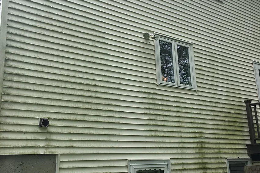 Before House Siding Cleaning in Worcester County, MA — Pro Pressure Washing