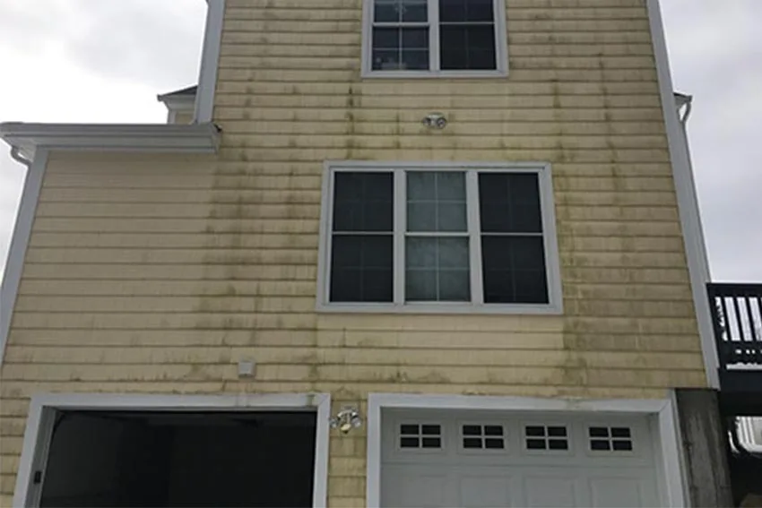 Before Vinyl Siding Soft Washing in Worcester County, MA — Pro Pressure Washing