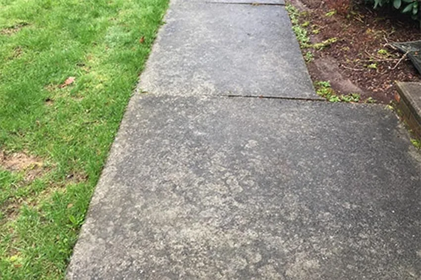 Before Walkway Pressure Washing in Worcester County, MA — Pro Pressure Washing