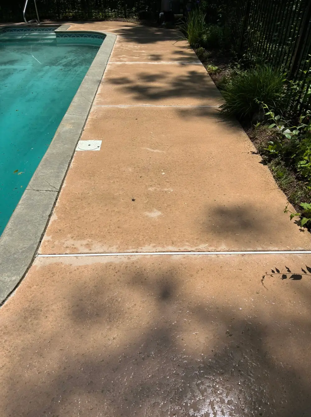 After Concrete Pool Deck Cleaning in Worcester County, MA — Pro Pressure Washing