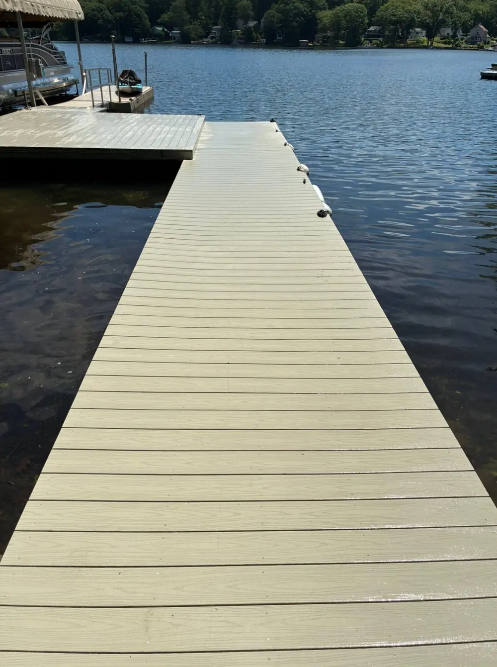 After Dock Cleaning in Worcester County, MA — Pro Pressure Washing
