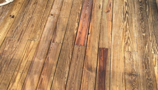 Deck Pressure Washing- in Holden MA