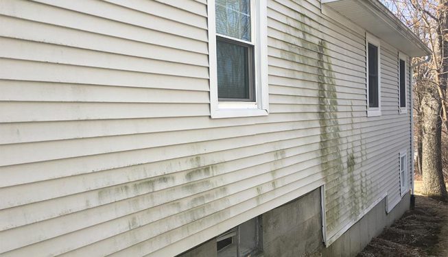 Dirt house siding